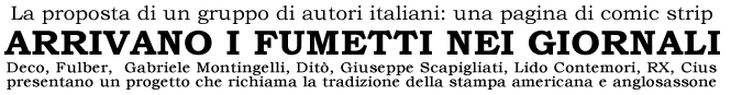 Titolo editoriale: le strisce umoristiche su giornali e quotidiani 